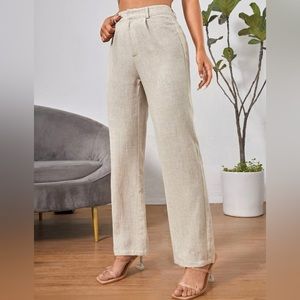 Linen Wide Leg Pant
